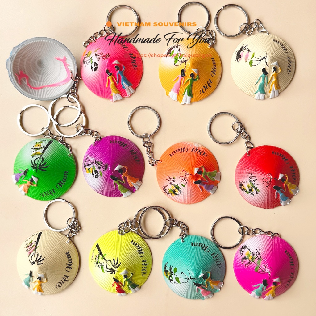 Leaf Hat Keychain